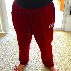 Burgundy Pajama Pants